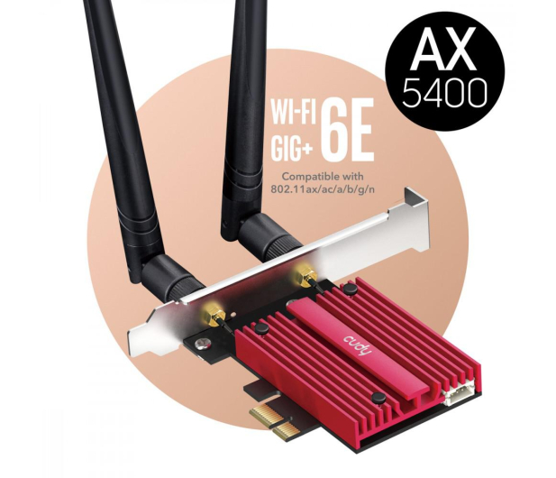 Cudy WE3000S (5400Mb/s a/b/g/n/ac/ax) BT 5.2 - 1110346 - zdjęcie 3